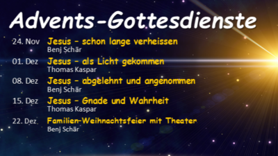 Weihnachtsgottesdienst - ein unerwartetes Wunder Image