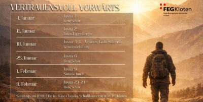 Vertrauensvoll vorwärts - Josua 2 Image